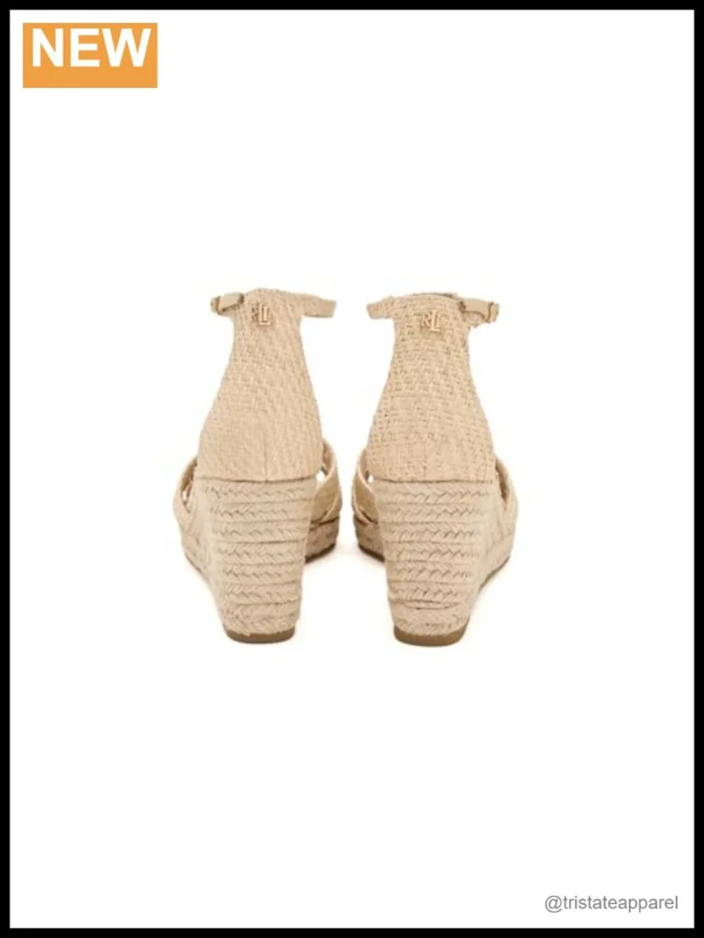 Raffia Espadrille Wedge Sandal Multi-Strap Buckle Ankle Casual Summer